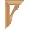 Ekena Millwork Olympic Traditional Rough Sawn Bracket, Western Red Cedar, 4"W x 16"D x 24"H BKT04X16X24OLY01RWR - alternate 4